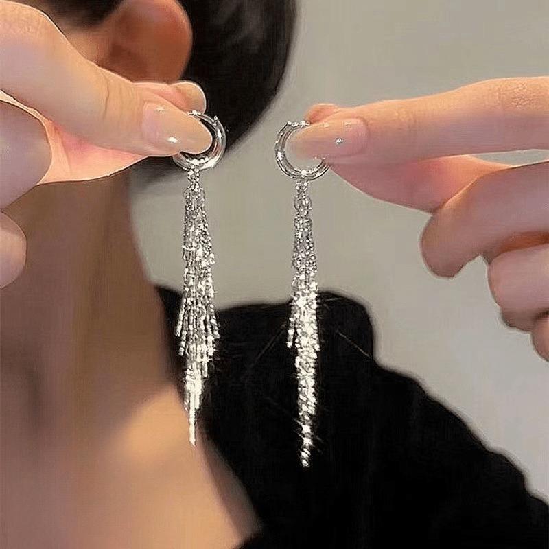 1 пара женских серег с изысканным и элегантным дизайном, подходит для повседневного ношения, свадьбы