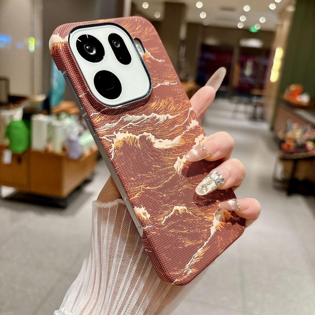 Чехол для OPPO Find X9 Pro Модный Жесткий ПК Волна Защитная Задняя Крышка Чехол Для Find X9 Ultra X9S X8S Pro+ X8Ultra Оболочка Телефона