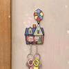 Key Holder for Couples Acrylic Wall Mounted Key Holder Cartoon Grandpa