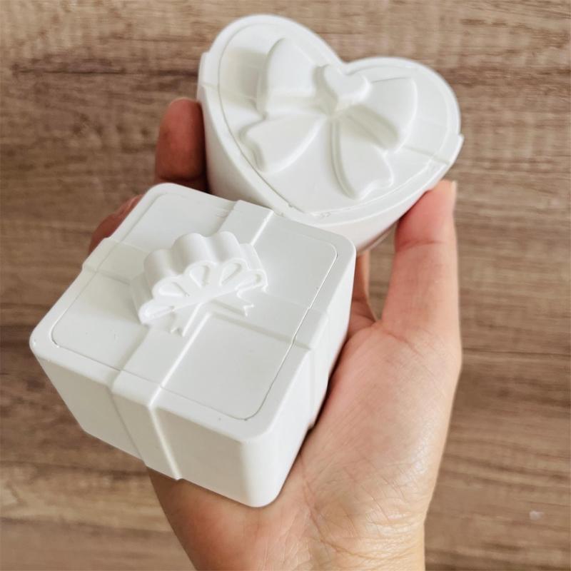 Набор форм для поделок из смолы своими руками, органайзеры для украшений, силиконовые формы для подарочных коробок для домашнего декора и подарочная коробка для хранения с крышкой