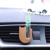 Автомобильная ваза, вентиляционный зажим, освежитель воздуха, универсальный, простая установка, ваза для цветов, держатель-зажим, стеклянная трубка, автомобильный диффузор ароматов, ароматерапия