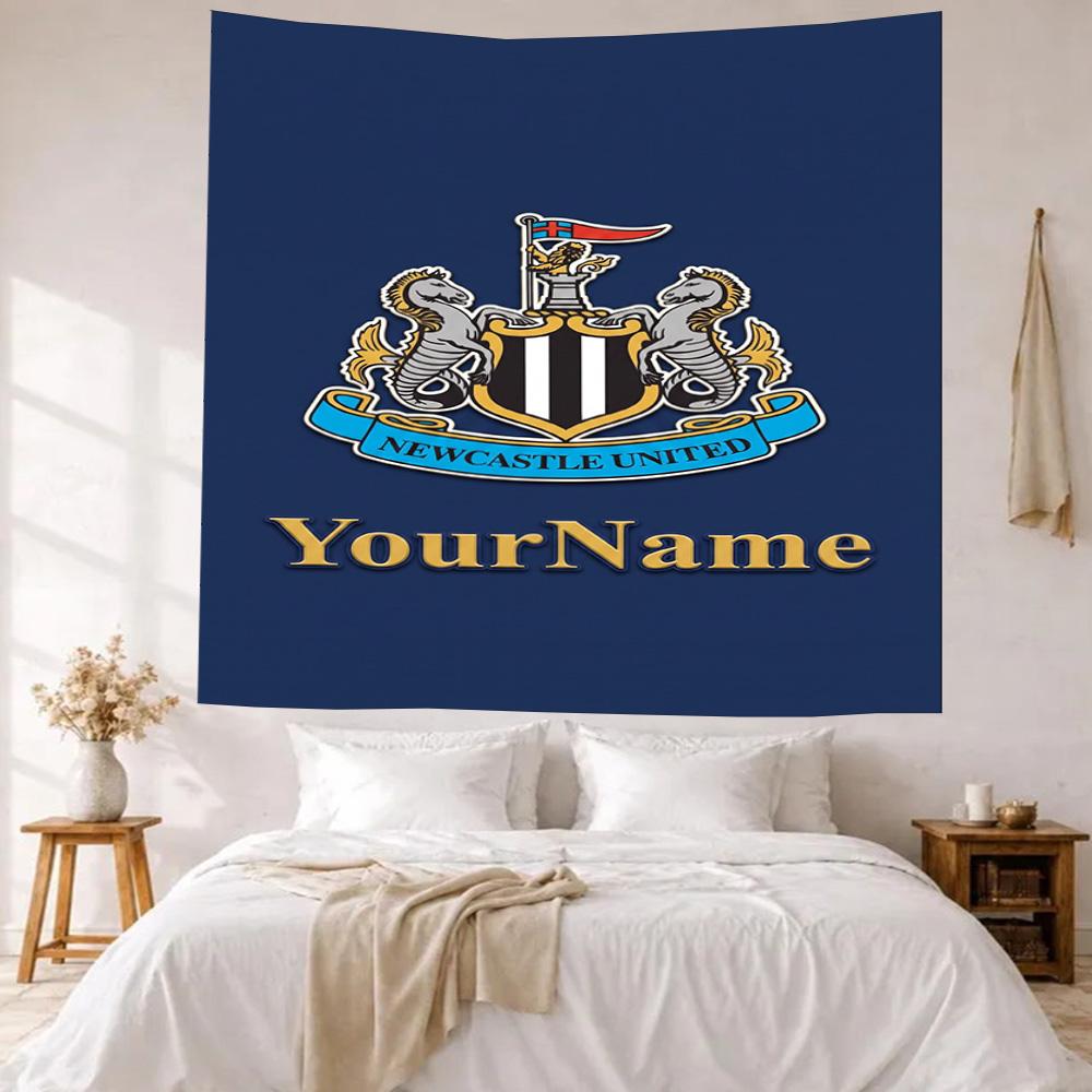 Newcastle Custom Your Name Wall Decor Tapestry Art For Pet Memorial Birthdaywedding Party Backdrop Family Gift