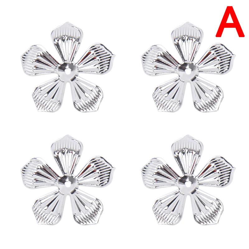 100шт цветок филигрань Diy аксессуары металлические изделия разъем для изготовления ювелирных изделий