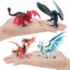 Western Mythical Dragon Eagle Wolf Pvc Action Figures Model Toy Gift Decoration