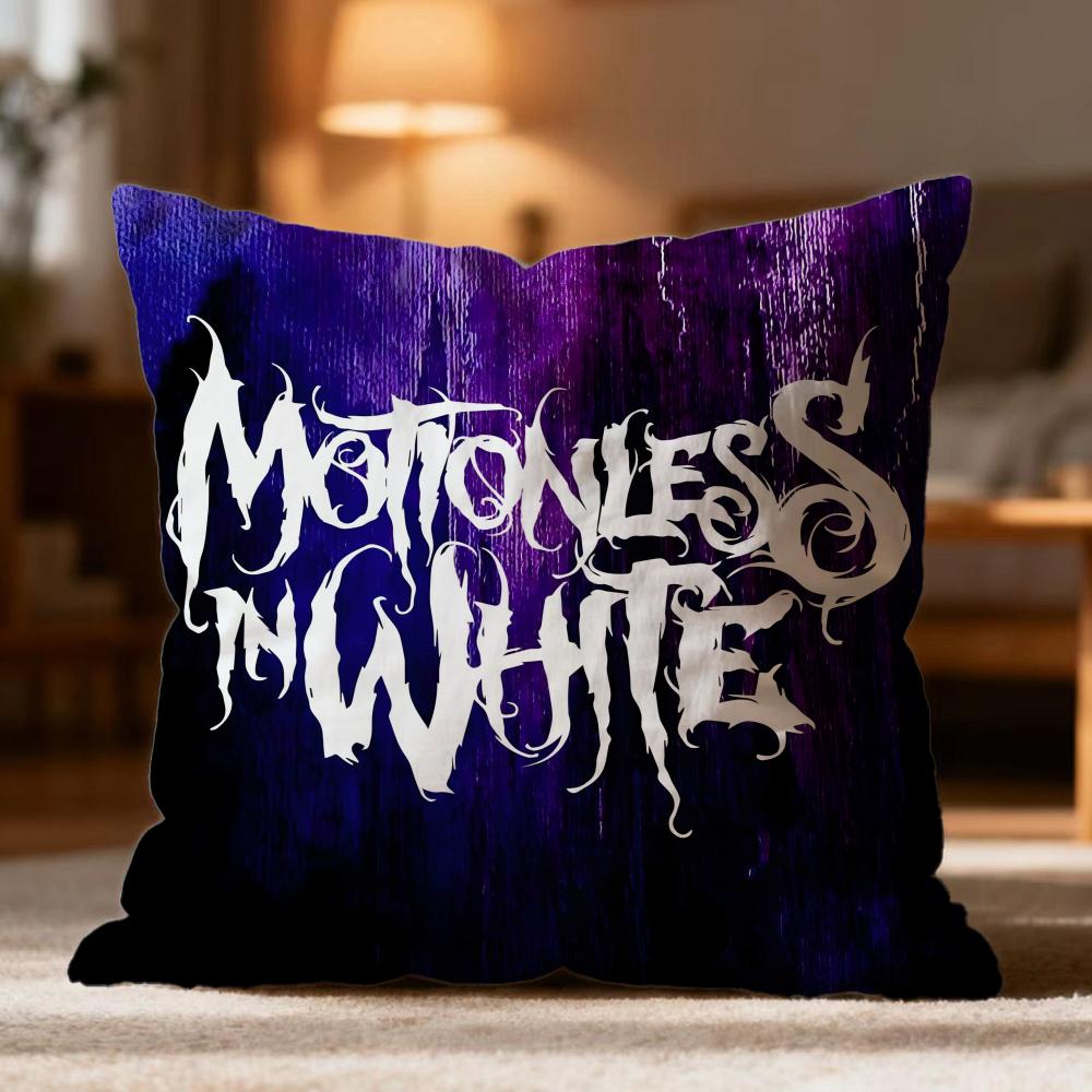 Модная Наволочка M-MMotionless In White Мягкая Стирающаяся Подушка для Дивана Кровати Путешествий Офиса