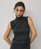 AENE Трикотажный топ с высоким воротником из шерсти (Древесный уголь)