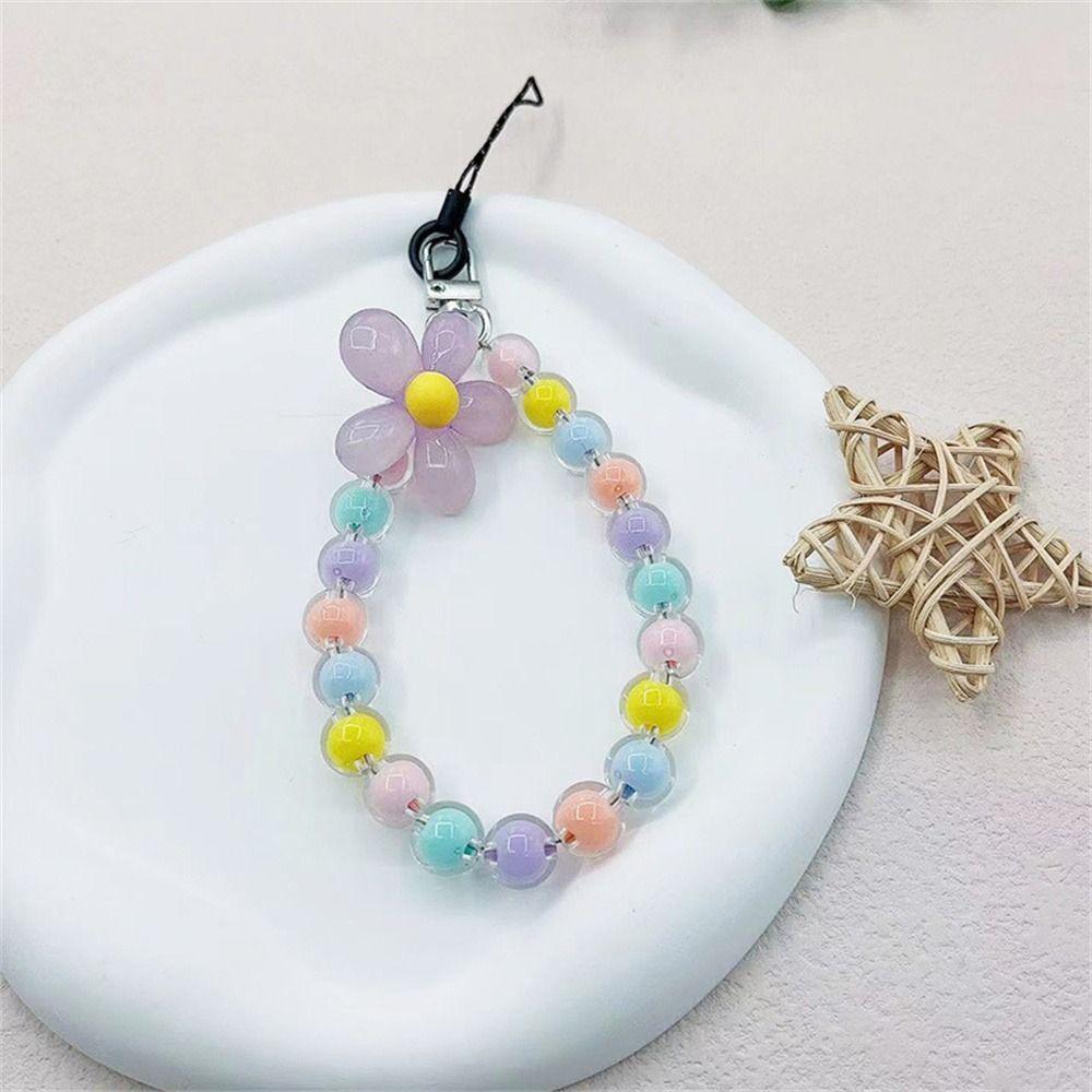 Браслет Подвесной шнурок Анти-потеря телефона Шнурок Бусины Цепочка для телефона Цепочка для мобильного телефона Ремешок для мобильного телефона