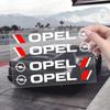 VKXG1 4Pcs Car Styling Car Door Handle Decals Design Stickers Vinyls Decals For Opel Opc Astra K Vivaro Corsa Zafira Insignia Mokka