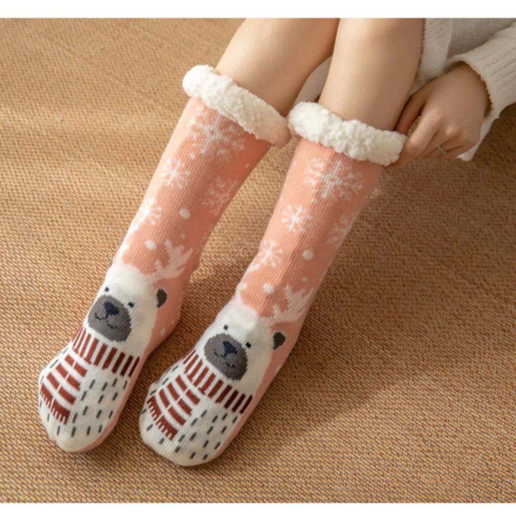 Рождественские носки, Напольные носки, Зимние носки, Снежные носки, Плюшевые носки, Коралловые носки, Домашние носки, Носки для сна