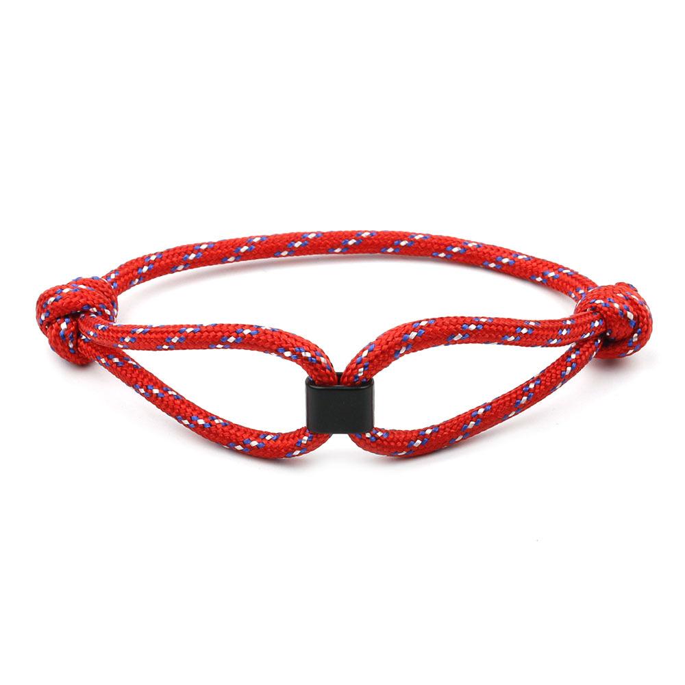 Lucky Men Women Sauvignon Blanc Knot Rope Bracelet For Lovers Distance Couple Bracelet Minimalist Yoga Meditation