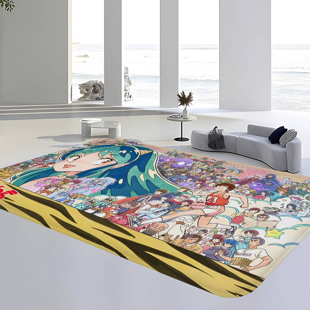 Urusei Yatsura Anime Floor Carpet Nordic Style Home Doormat Bathroom-Toilet Mats Bedroom Hotel Decor Mat