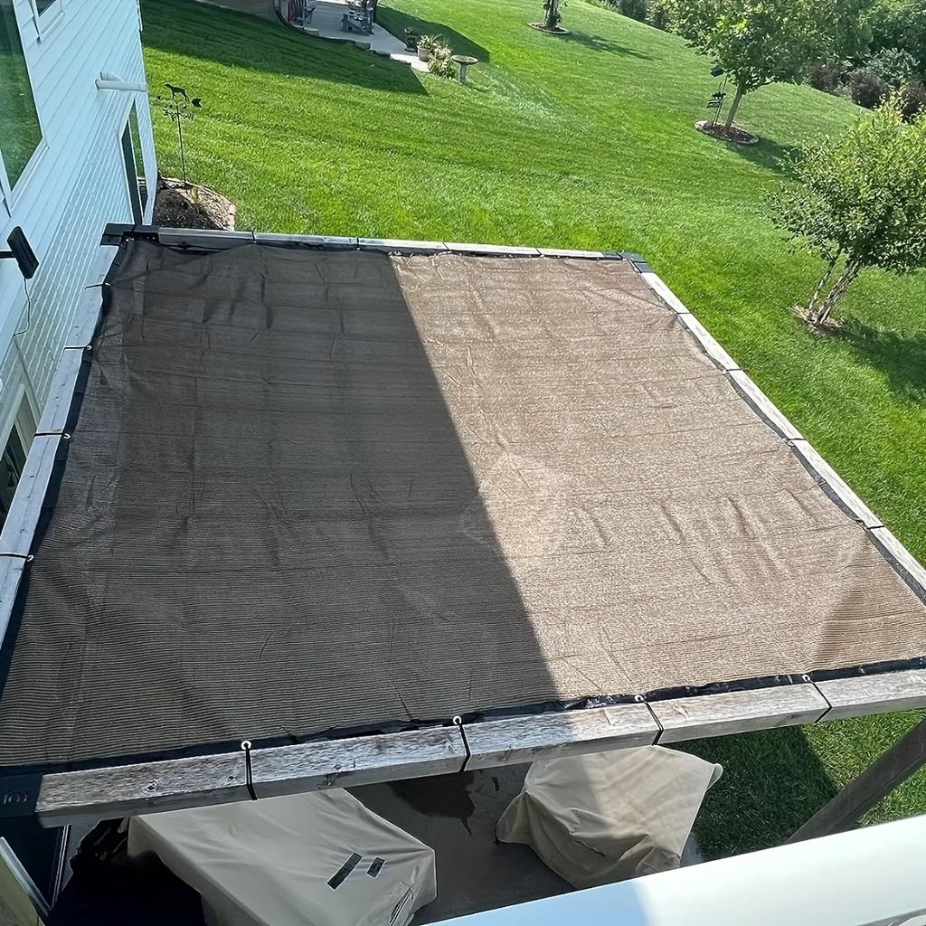 Балконный экран для защиты от непогоды, защитный экран для ограждения, защита от ультрафиолетового излучения, прочная ветрозащитная сетка для защиты от солнца