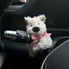 Милый щенок, плюшевая кукла, украшение для салона автомобиля, многофункциональные украшения для лобового стекла, ручка переключения передач, приборная панель