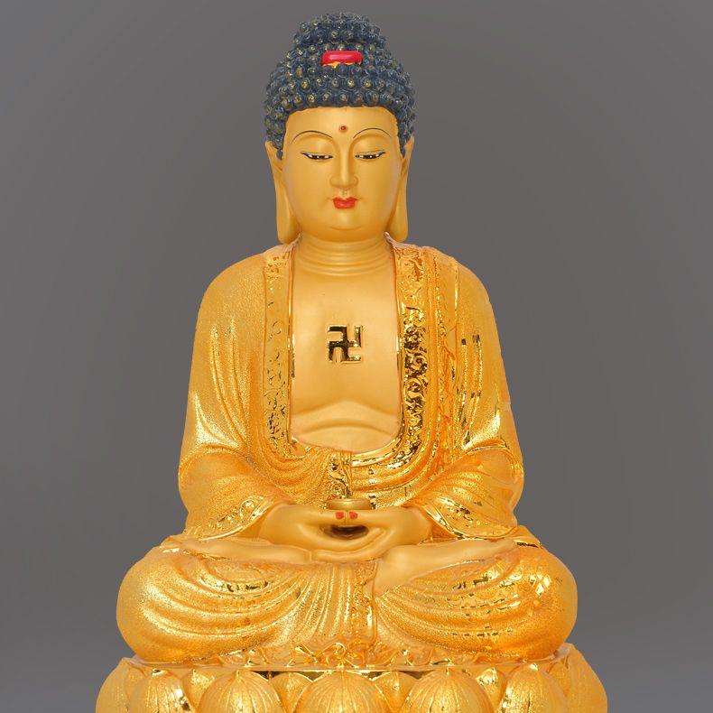 Татхагата Украшение для дома Будда Золотой Будда Домашнее поклонение Ремесло Украшения Будда Украшение