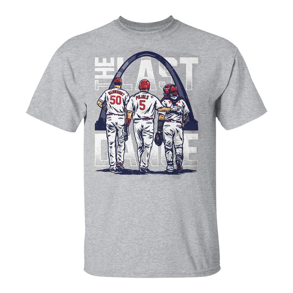 Adam Wainwright Albert Pujols Yadier Molina St Louis Last Dance Unisex T-Shirt