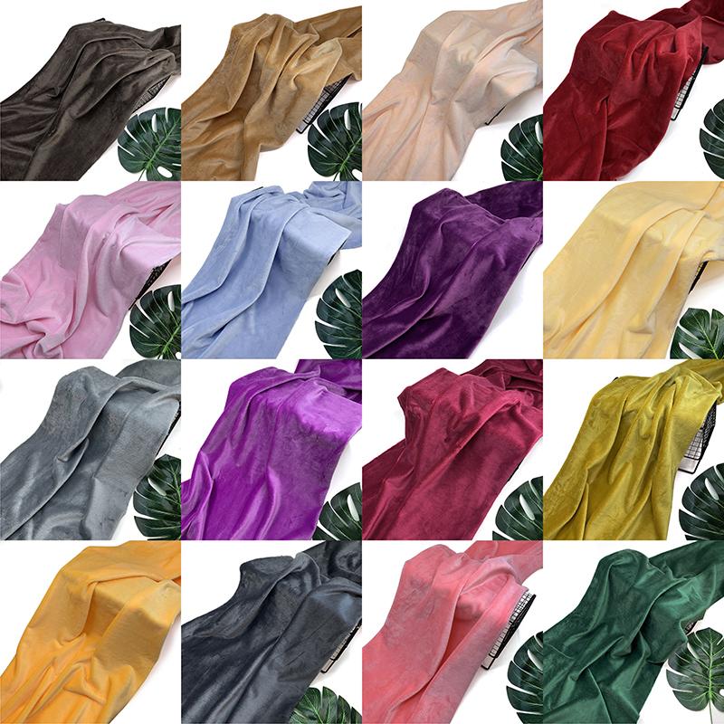 45x50 см удобная и мягкая ткань с ворсом 3 мм из полиэстера с кристаллами, супермягкая плюшевая ткань для шитья кукол