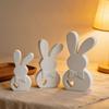Easter Bunny Plaster Mold 3D Resin Mold Creative Aromatherapy Candle Mold  Home Decor