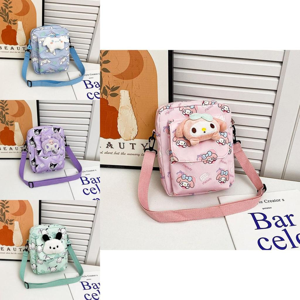 Adorable Cartoon Themed Kids Shoulder Bag For Girls In Stylish Colors For Daily Use