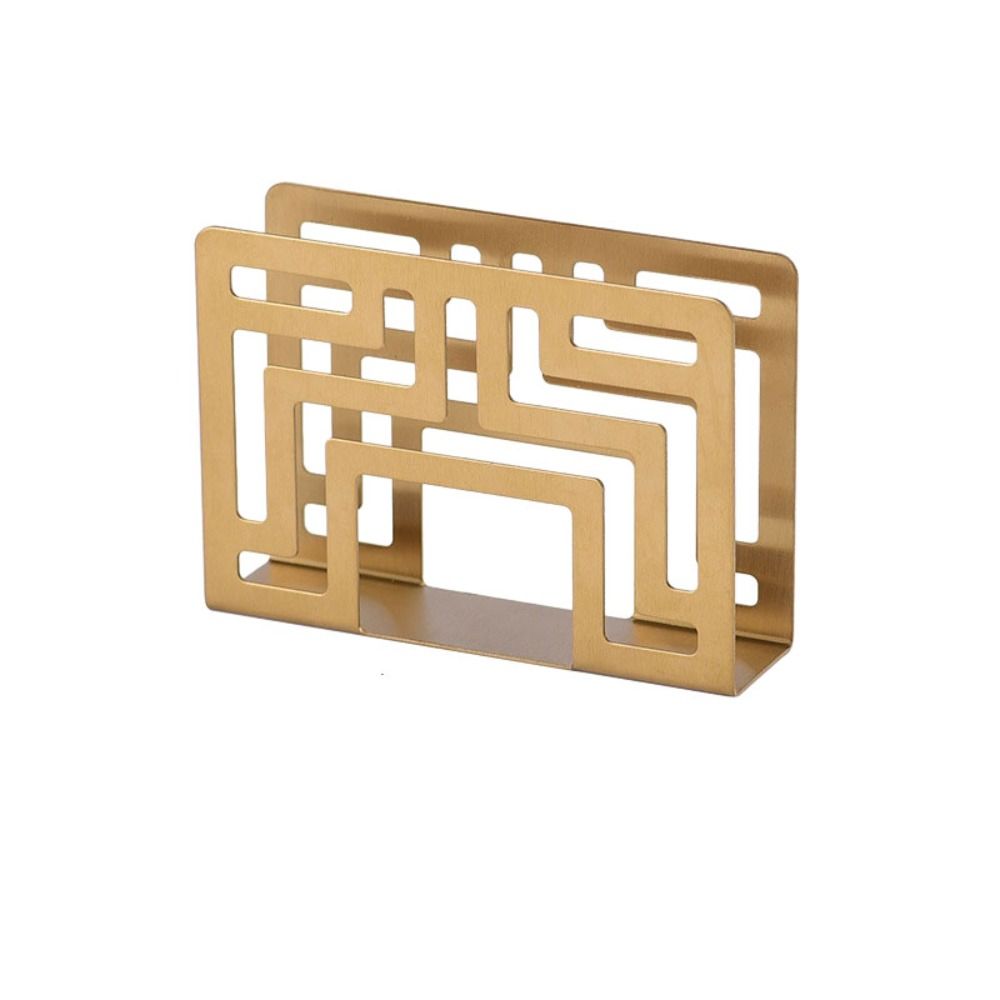 12*8.5*3.2 CM Light Luxury Vertical Napkin Holder Creative Paper Holder  Living Room