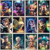 5d Diamond Painting Elf Girl Full Square/Round Drill Diamond Embroidery Mosaic Figure Needlework Craft Kit Home Decor
