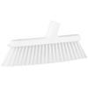 Vikan Floor Broom 3103 White, HACCP Certified, Kyowa Clean, Broom with Scraper, Ergonomic Design, Colorful, Chemical Resistant, Heavy-Duty