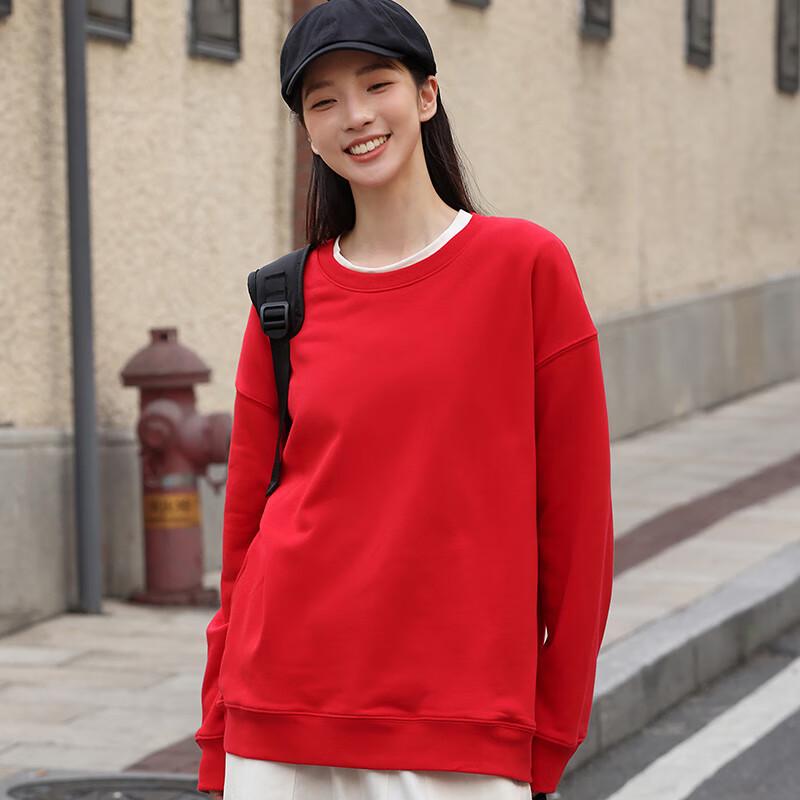 Yiliteng Unisex Custom Logo Round Neck Sweatshirt