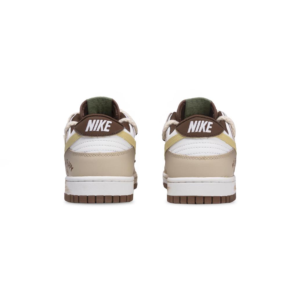 Nike Dunk Cushioning, Wear Resistant Low top Skateboard Shoes Unisex Brown HV1794-211(Team152-)