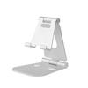 Mobile Phone Holder - Aluminum - Silver - Compatible with iPAD/iPhone - Lightweight - Ergonomic Design