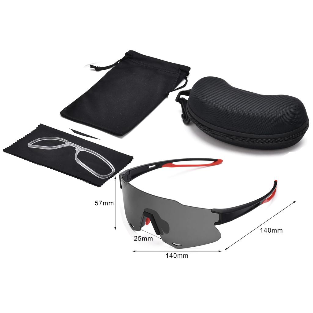 Мужские поляризационные спортивные солнцезащитные очки KBBG, сверхлегкая металлическая оправа с защитой UV400, идеально подходят для вождения, бейсбола, велоспорта, ночной рыбалки,