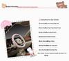 Suede Velvet Breathable Sport Steering Wheel Cover - Wear-Resistant, Comfortable, Sweat-Absorbing Universal Protector