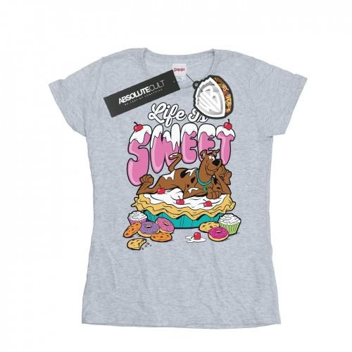 Scooby Doo Womens/Ladies Life Is Sweet Cotton T-Shirt