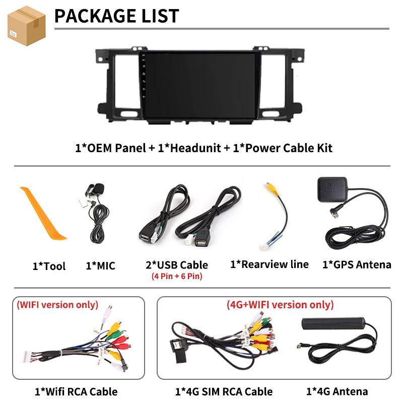 Autoradio Android 16 pour Nissan Patrol Y62 2010 - 2020, lecteur multimédia GPS, unité centrale Navi, stéréo, Carplay sans fil, vidéo QLED