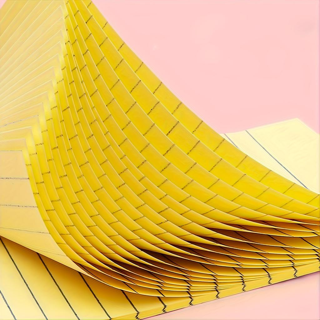 100-Color Sticky Notes - 4-Color Memo Pads, Tearable for Office, Home & School, Perfect for Holidays & Gifting