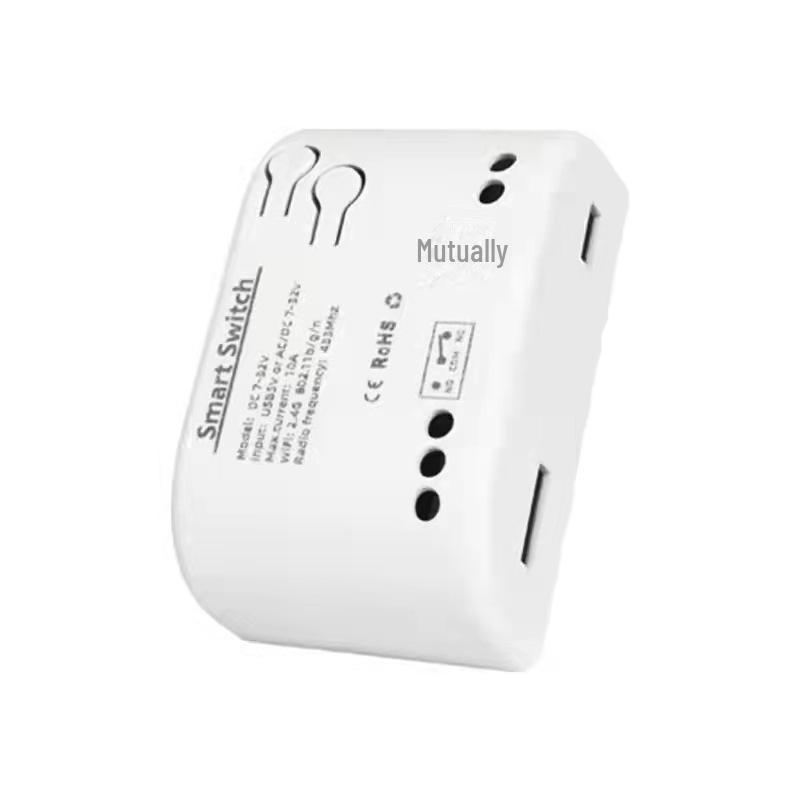Умный WiFi-модуль переключателя Tuya 5V/12V с импульсным и самоблокирующимся режимами, совместимый с Alexa
