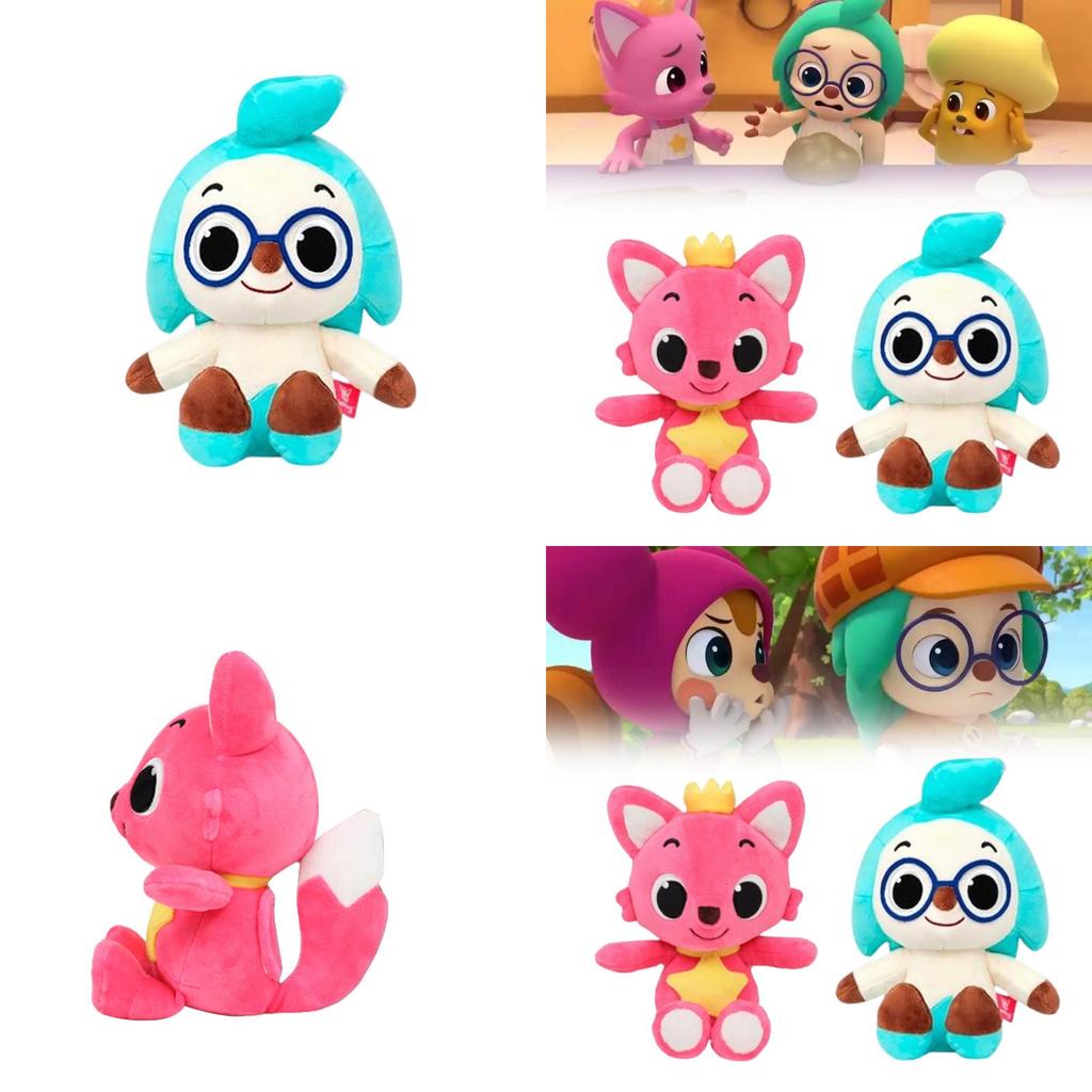 Pinkfong Hogi Cartoon Plush 30cm Animal Plushie For Kids Playroom Decor