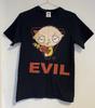 Vintage Family Guy Shirt Small Stewie Evil Cartoon Character Comedy Y2K Graphic