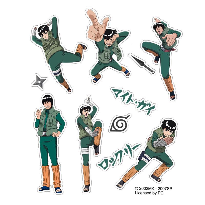 Водонепроницаемые многоразовые наклейки Naruto Акацуки и Какаши - Оригинальный товар