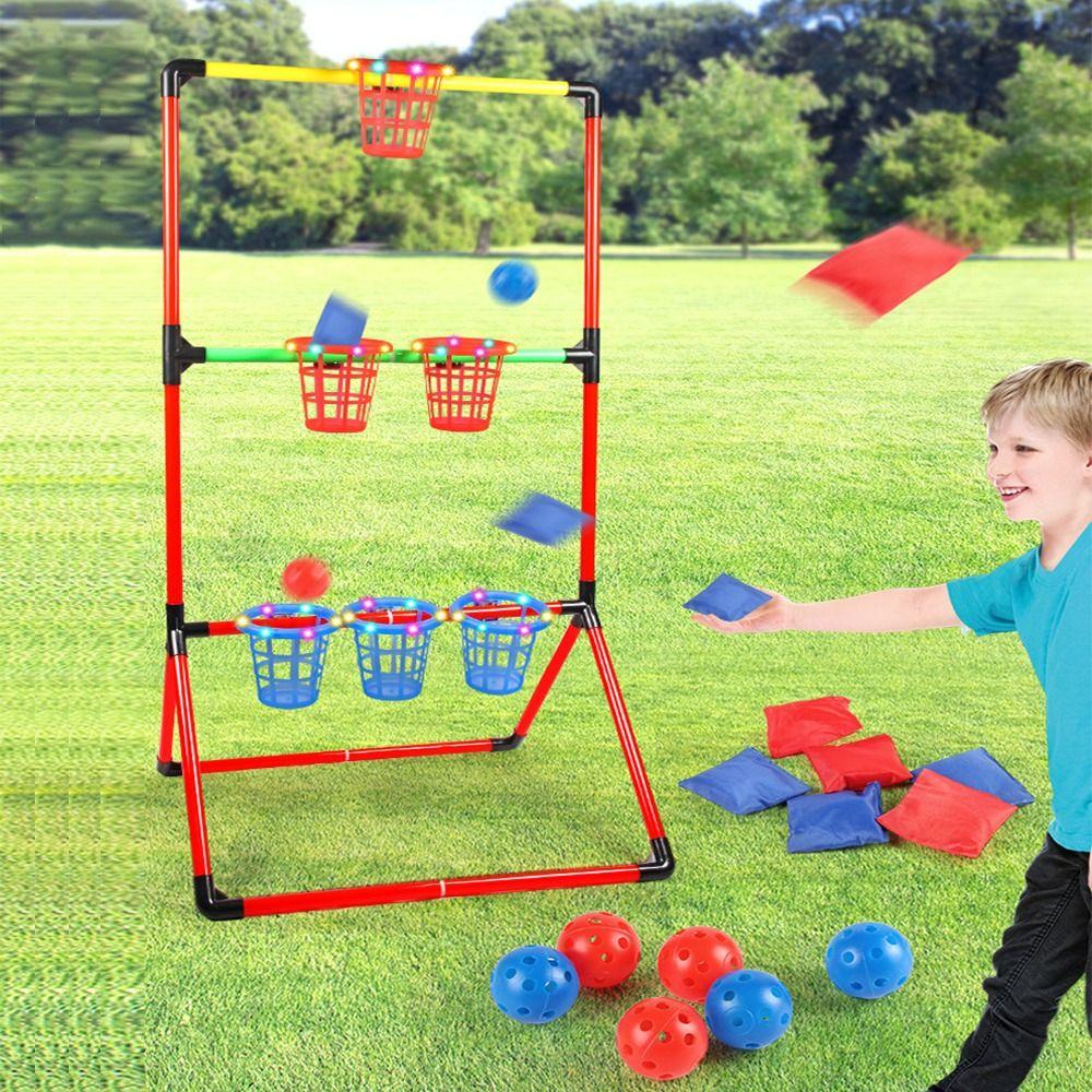 Portable Sandbag  Throwing Game Kit Interactive Outdoor Games  Backyard Game Supplies