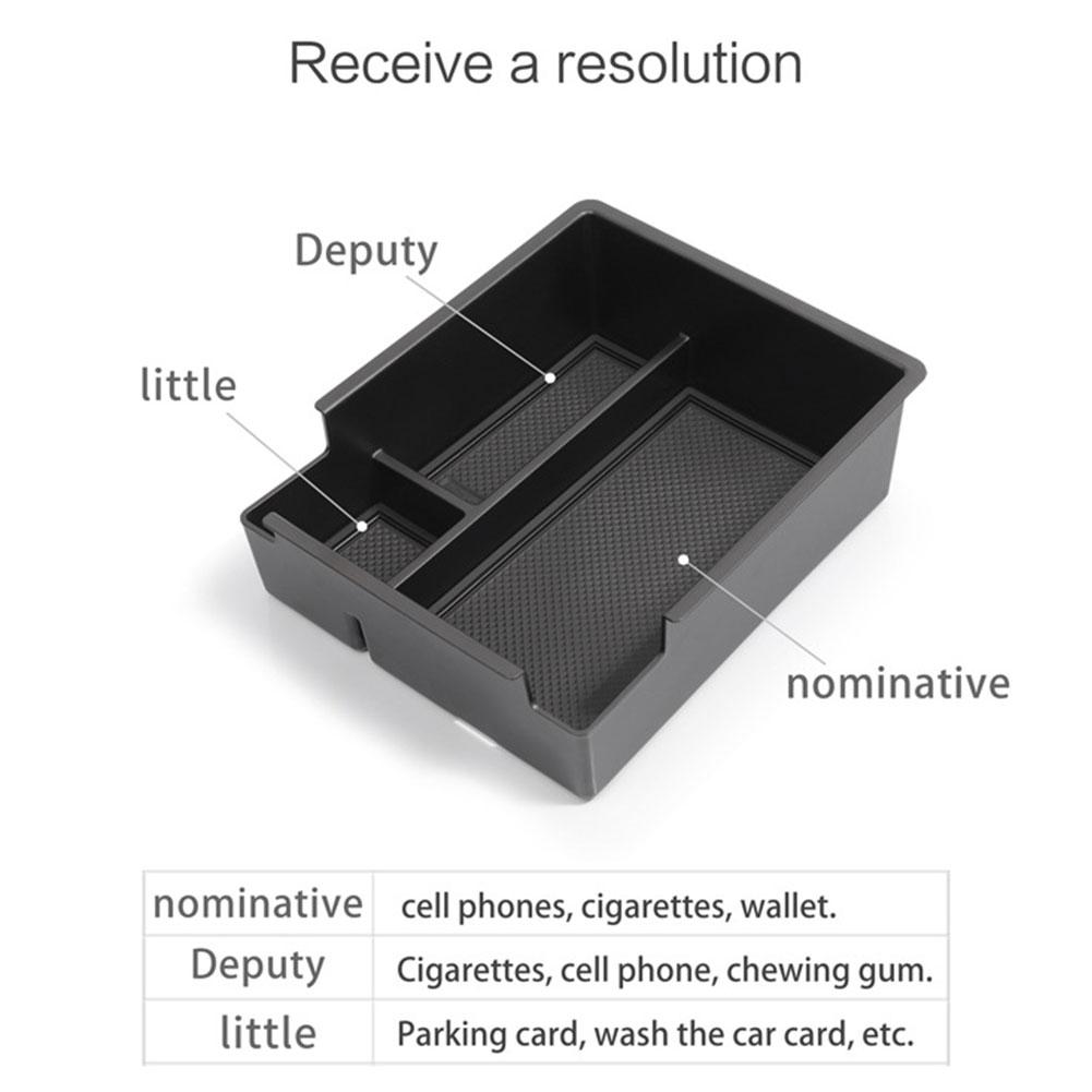 Для Chery OMODA 5 2024 2024 Подлокотник центральной консоли Ящик для хранения Автомобильный органайзер Аксессуары Наведение порядка ABS Аксессуары