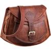 Women's Leather Messenger Crossbody Satchel Casual Hobo Sling Everyday Handbag