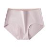 Cotton Seamless Mid Waist Underwear One Piece Women's Underwear Antibacterial Triangle Pants