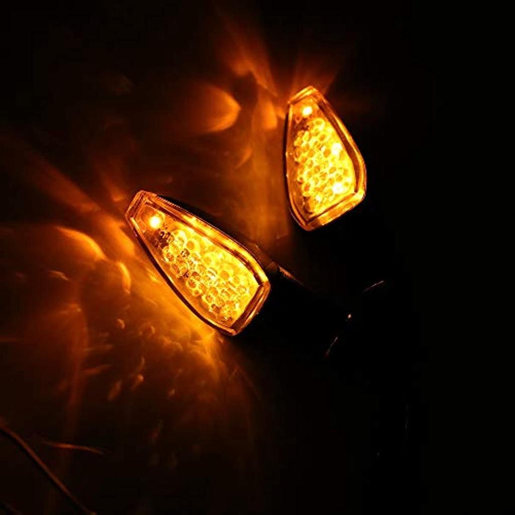 4 шт. индикаторы мотоцикла, 14 светодиодных указателей поворота, 12 В, водонепроницаемый индикатор подшипника, мигалка, универсальный для мотоцикла, скутера, Quad Cruiser, бездорожья