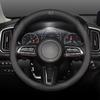 Для Mazda 3 5 6 SKYACTIV Axela Atenza CX30 CX50 CX5 CX7 CX8 CX9 MX5 RX8 BT50 Замшевая Кожаная Накладка на Руль Автомобиля Аксессуары