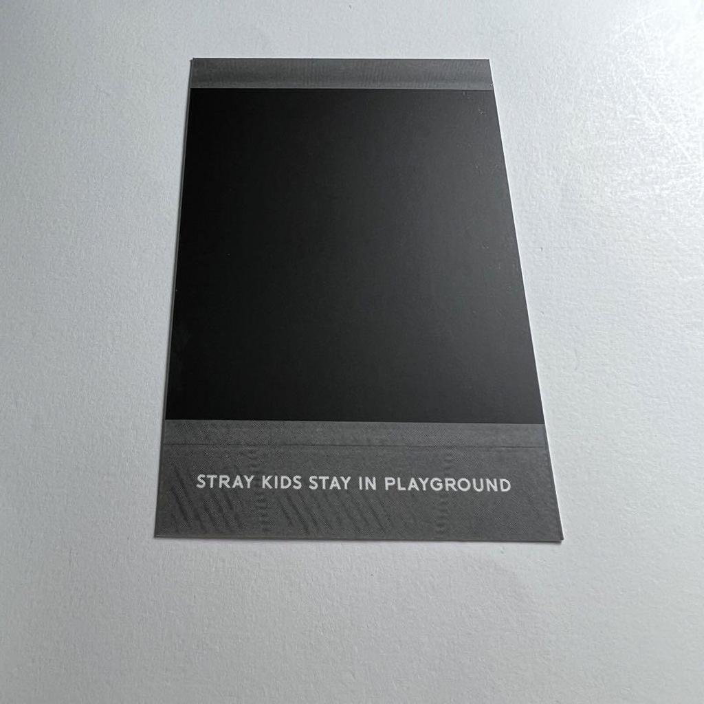 [ИСПОЛЬЗОВАННЫЙ] Stray Kids Seungmin коллекционная карточка Pola Playground фотоальбом