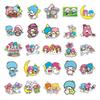 50 мультяшных наклеек Sanrio Twin Stars для детских дневников, чемоданов и ноутбуков