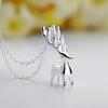 Charming Deer Necklace - Korean Style Mori Girl Elk Pendant Clavicle Chain for Christmas & New Year Gifts.