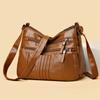 Middle-Aged and Elderly Women's Multi-Pocket Bag Large Capacity Shoulder Crossbody Bag Mother Bag Mobile Phone Bag