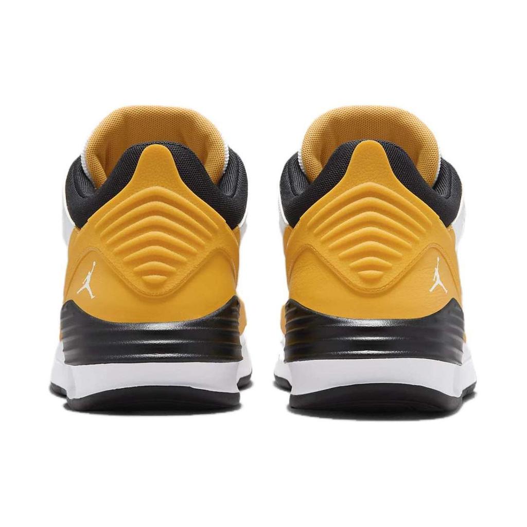 Jordan Max Aura 5 Белые Желтые Охровые Мужские Кроссовки Черные DZ4353-701