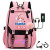 Harajuku Simple and Versatile Junior High School Student Schoolbag Female Lightweight Large-capacity Junior High School Student Backpack