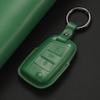 KTDJ9 Leather Car Key Cover Case Protection Shell Keychain For Skoda Octavia A5 kodiaq Fabia Scala Karoq Superb Kamiq Rapid Yeti